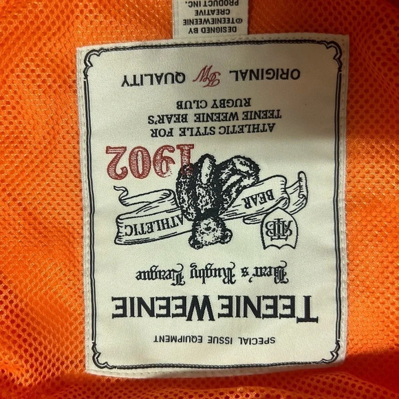 Teenie Weenie orange women’s jacket new condition size M - Picture 11 of 13